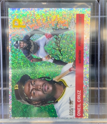 2025 Topps Chrome Platinum #172 Oneil Cruz — front