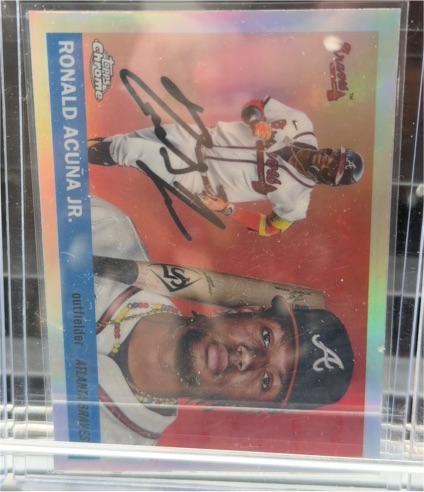 2025 Topps Chrome Platinum #5 Ronald Acuña Jr. — front