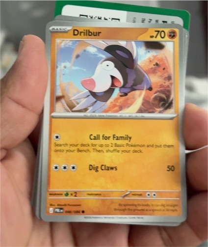 2012 Pokémon Dark Explorers #046 Drilbur — front
