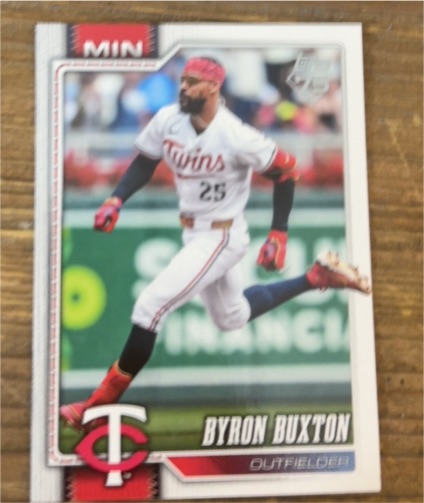 2026 Topps Series 1 #255 Byron Buxton — front