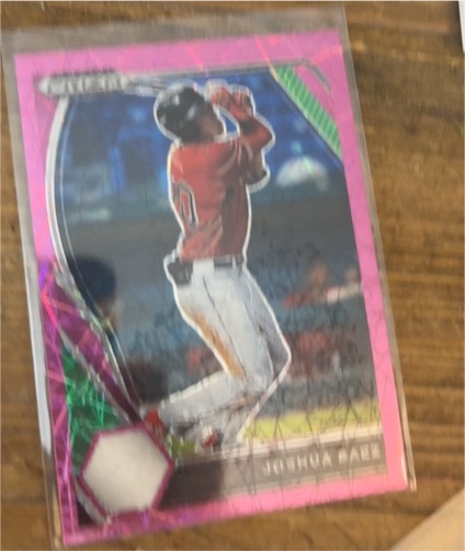 2021 Panini Prizm Draft Picks #PDP54 Joshua Baez — front