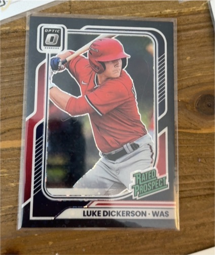 2026 Donruss Optic #148 Luke Dickerson — front