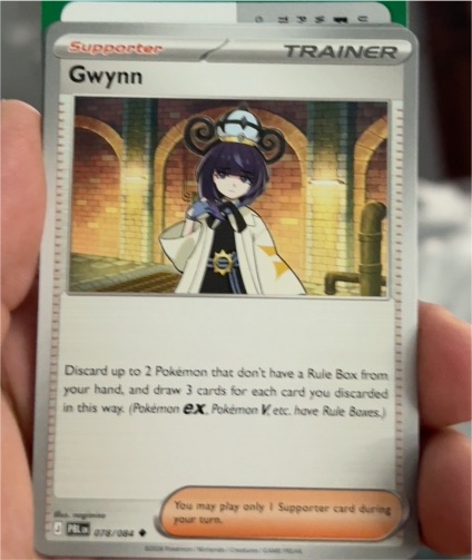 2026 Pokémon TCG #078 Gwynn — front