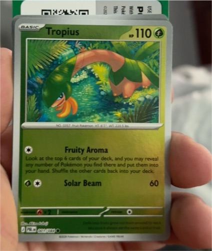 2026 Pokémon #001 Tropius — front