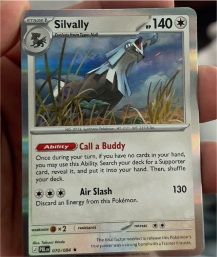Pokemon TCG 2016 #070 Silvally — front