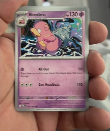 2026 Pokémon #30 Slowbro — front