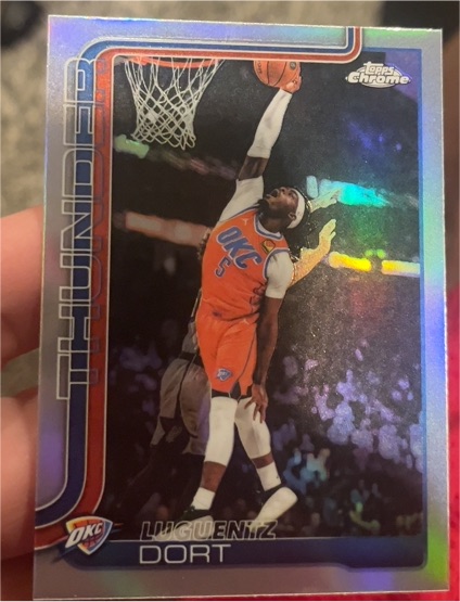 2024 Topps Chrome #8 Luguentz Dort — front