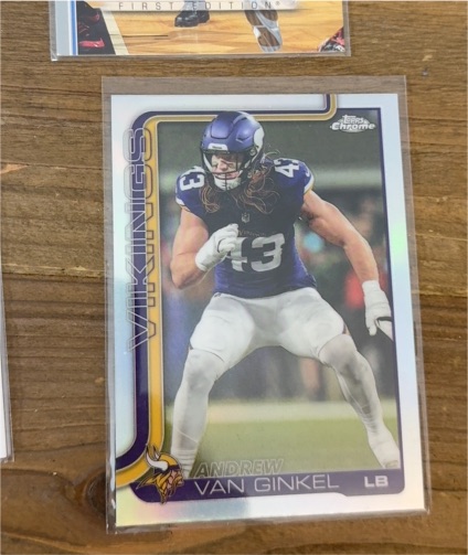 2025 Topps Chrome #198 Andrew Van Ginkel — front