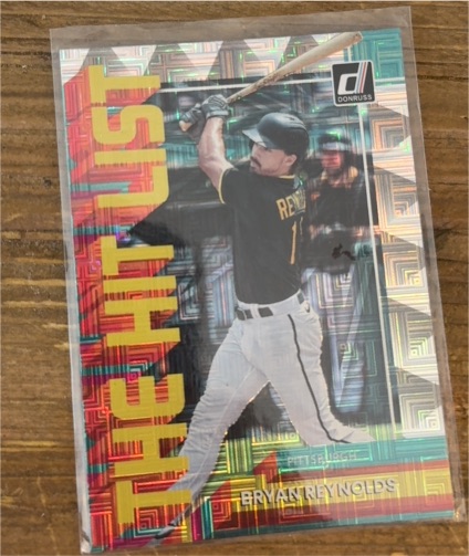 2022 Donruss The Hit List #THL-4 Bryan Reynolds — front
