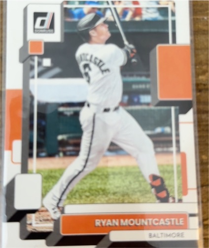 2022 Donruss #177 Ryan Mountcastle Baltimore Orioles — front