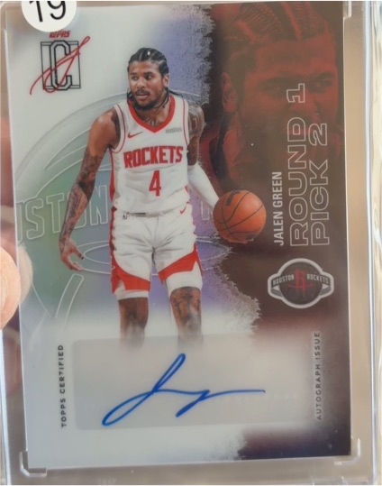2025-26 Topps Signature Class Chrome #VCC-JG Jalen Green — front