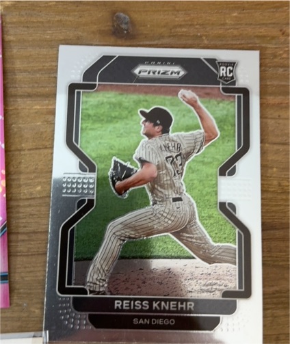 2022 Panini Prizm #61 Reiss Knehr — front