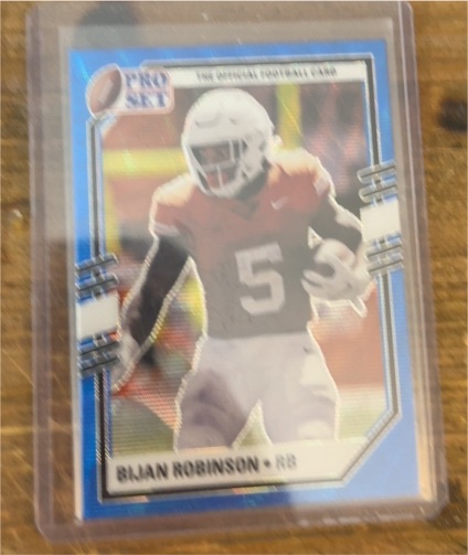2022 Leaf Pro Set #PSB-BR1 Bijan Robinson — front
