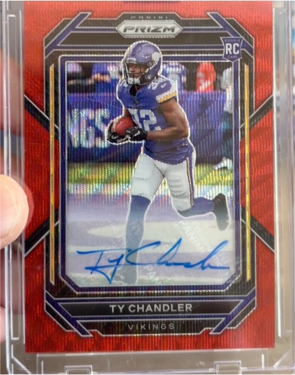 2022 Panini Prizm #348 Ty Chandler — front