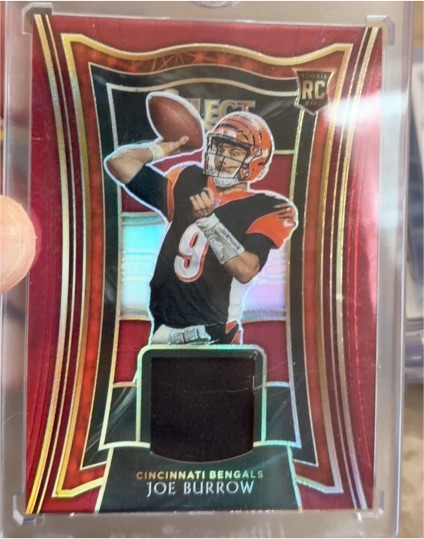 2020 Panini Select #RS-JBO Joe Burrow — front