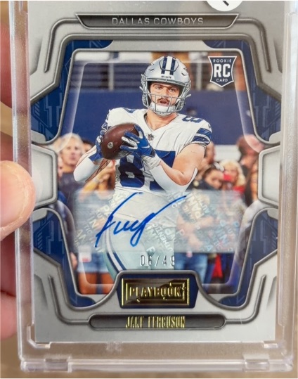 2022 Panini Playbook #169 Jake Ferguson — front