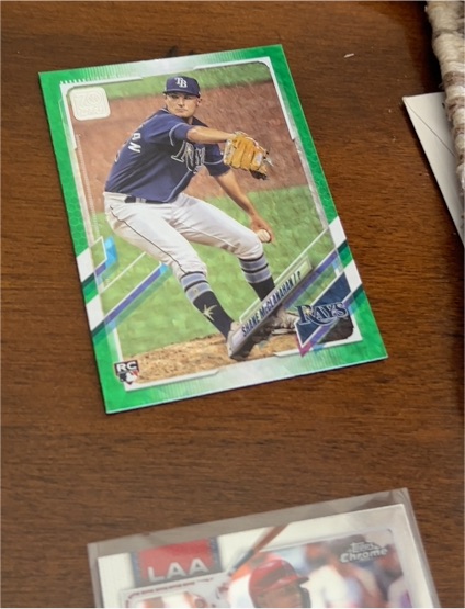 2021 Topps #408 Shane McClanahan — front