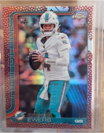 2025 Topps Chrome #316 Quinn Ewers — front