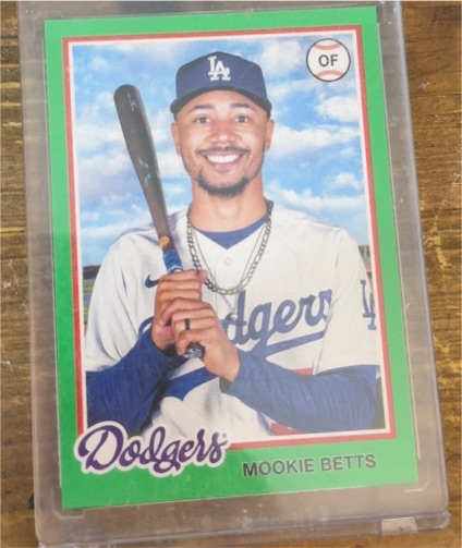 2022 Topps Archives #166 Mookie Betts — front