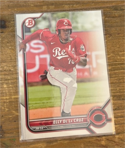2022 Bowman Draft #BD-80 Elly De La Cruz — front