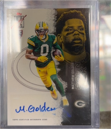 2025 Topps Signature Class #111 Matthew Golden — front