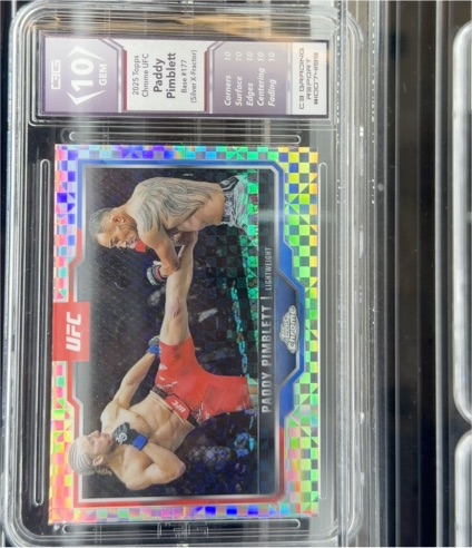 2025 Topps Chrome UFC #177 Paddy Pimblett Geometric — front