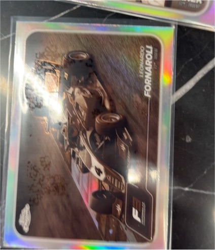 2024 Topps Chrome Formula 1 #118 Leonardo Fornaroli Sepia Refractor — front