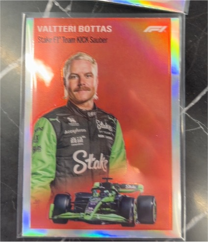 2024 Topps Chrome Formula 1 #1954-13 Valtteri Bottas — front