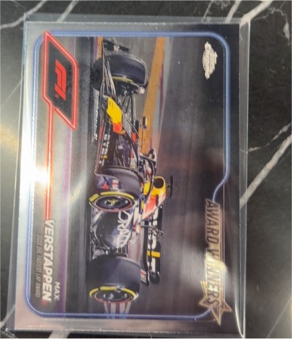 2024 Topps Chrome Formula 1 Award Winners #182 Max Verstappen — front