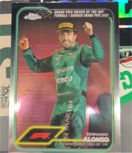 2024 Topps Chrome Formula 1 #159 Fernando Alonso — front