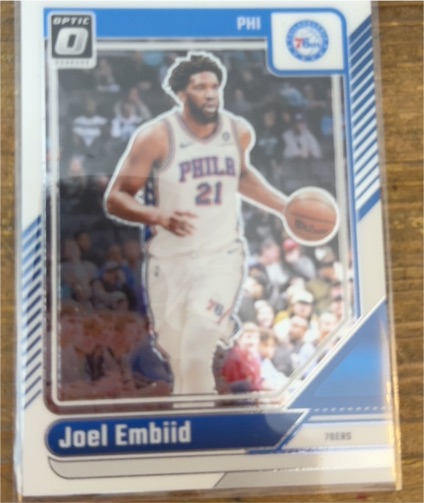 2024-25 Panini Donruss Optic #19 Joel Embiid — front