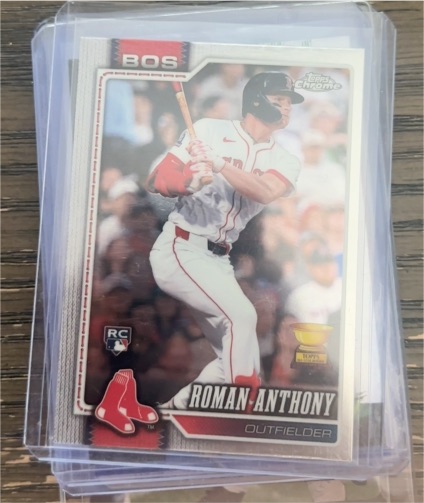 2026 Topps Chrome #225 Roman Anthony — front