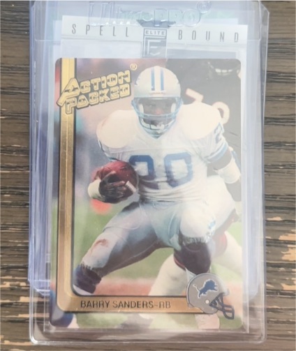 1991 Action Packed #78 Barry Sanders — front