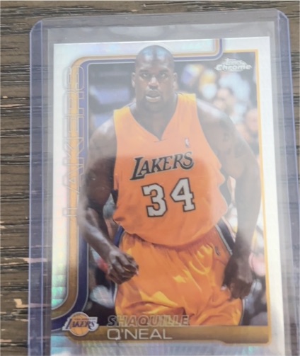 2025-26 Topps Chrome #242 Shaquille O'Neal — front
