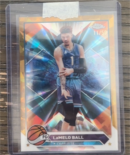 2023 Topps Chrome Sapphire Edition #41 LaMelo Ball — front