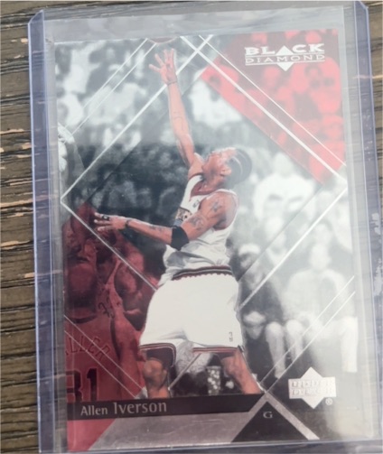 1999-00 Upper Deck Black Diamond #60 Allen Iverson — front
