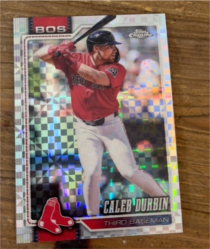 2026 Topps Chrome #209 Caleb Durbin — front