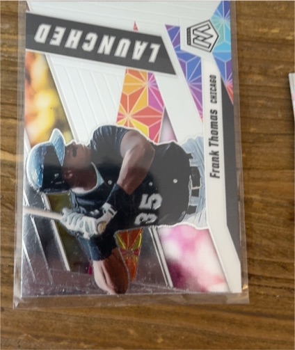 2021 Panini Mosaic Launched #L6 Frank Thomas — front