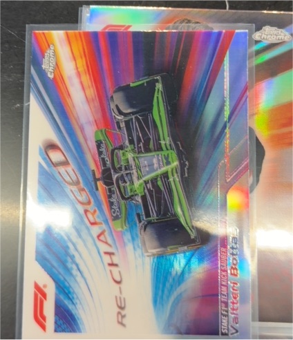2024 Topps Chrome Formula 1 - Re-Charged #RECH-13 Valtteri Bottas — front