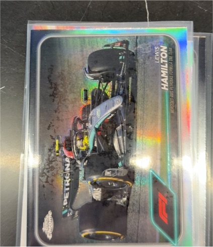 2024 Topps Chrome Formula 1 #78 Lewis Hamilton — front
