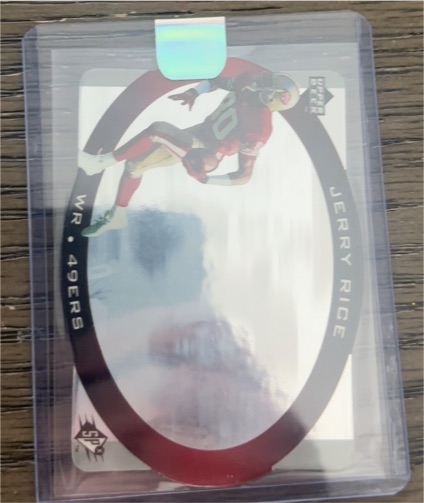 1996 Upper Deck SPx #42 Jerry Rice — front