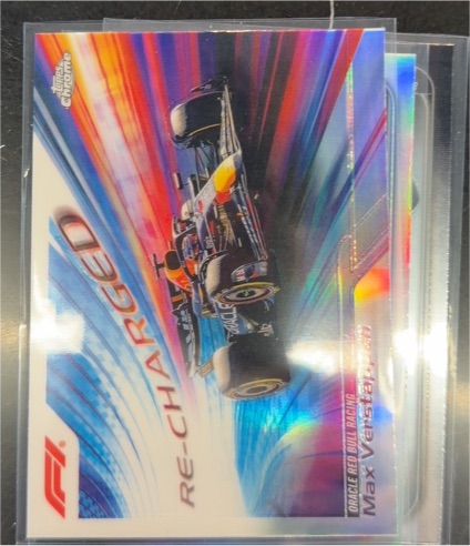 2024 Topps Chrome Formula 1 Re-Charged #RECH-1 Max Verstappen — front