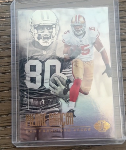2017 Panini Illusions #23 Jerry Rice Pierre Garcon — front