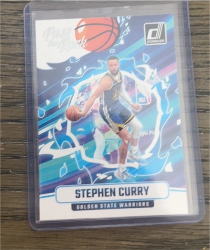 2024-25 Panini Donruss Pass the Rock #5 Stephen Curry — front