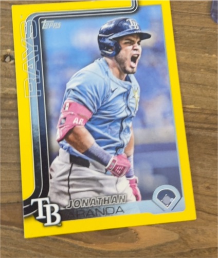 2025 Topps Series 2 #678 Jonathan Aranda — front