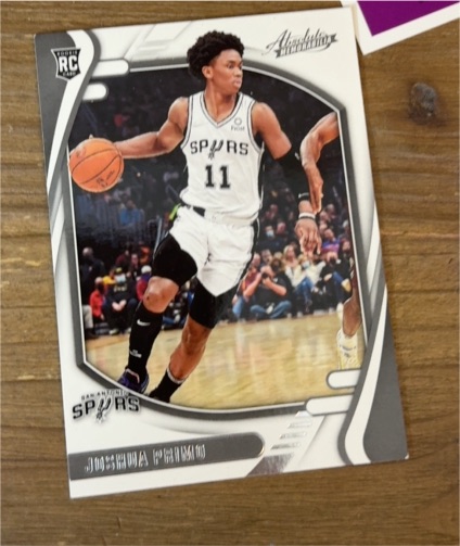 2021-22 Panini Chronicles Absolute #212 Joshua Primo — front