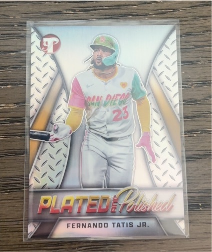 2025 Topps Pristine #PP-21 Fernando Tatis Jr. Plated & Polished — front