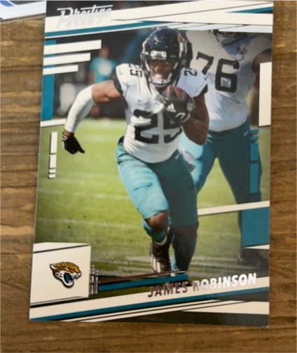 2022 Panini Prestige #134 James Robinson — front