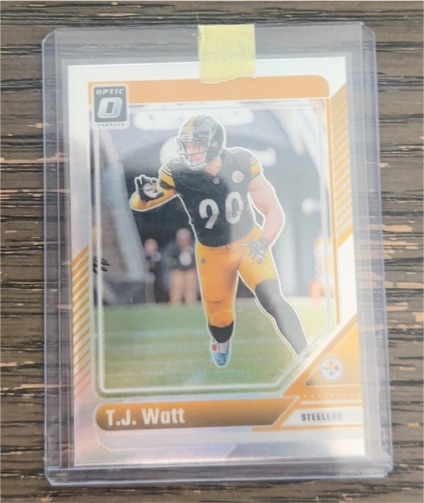 2024 Panini Donruss Optic #169 T.J. Watt — front