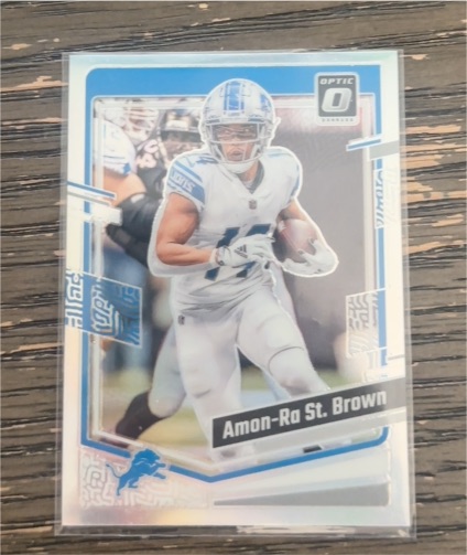 2023 Donruss Optic #59 Amon-Ra St. Brown — front
